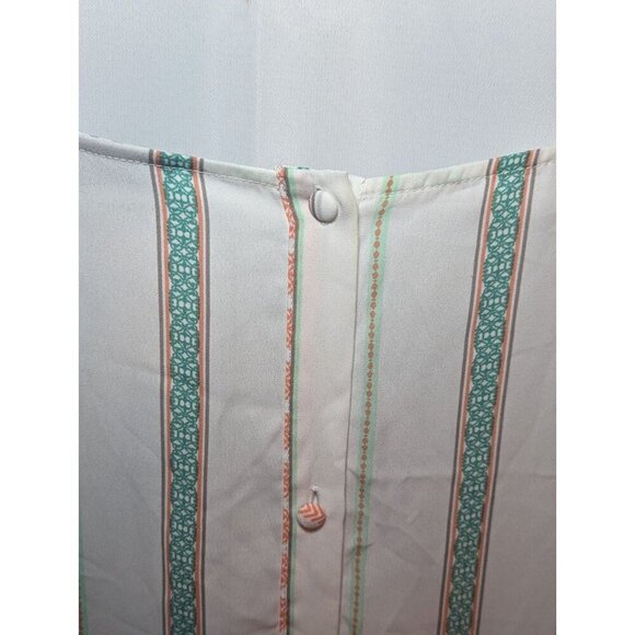 TORRID abbey georgette button back short sleeve blouse size 6 6X Plus Size - Picture 10 of 16